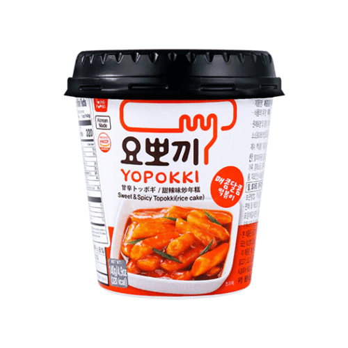 Tteokbokki tjestenina od riže okus Sweet&Spicy 140g YOPOKKI