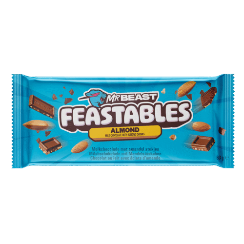 MR BEAST Čokolada Almond 60g
