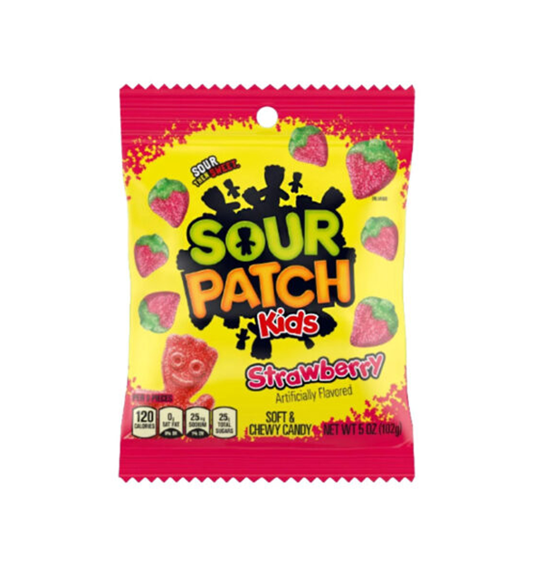 Sour patch kids okus jagode 102g