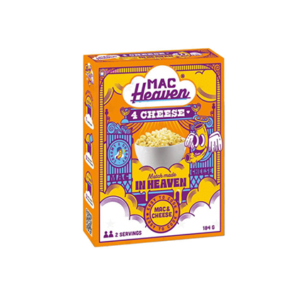 MAC HEAVEN Mac And Cheese Four Cheese184 GR