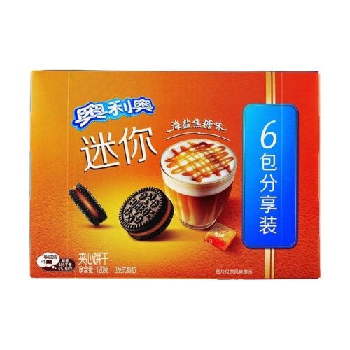 Oreo mini keksi okus karamele s morskom soli 120g