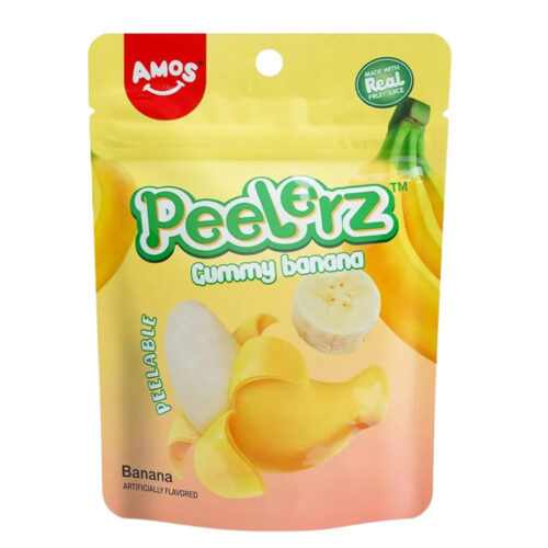 PEELERZ peelable gumeni bomboni okus banane 65g