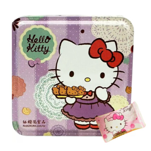 Hello Kitty keksi u limenci okus Earl Grey 65g