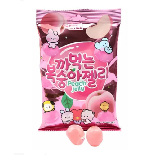 BT21 Peelable gumeni bomboni okus breskve 76g