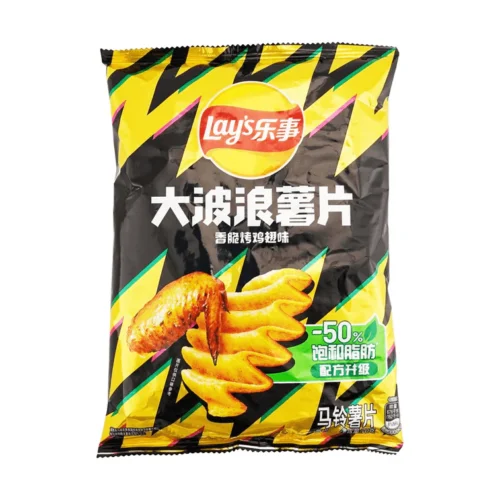 Lay’s čips Premium okus pečenih pilećih krilaca