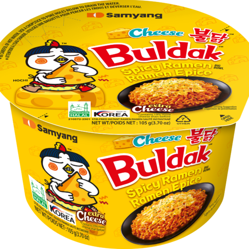 BULDAK INSTANT ŠPAGETI Cheese ramen bowl 105g