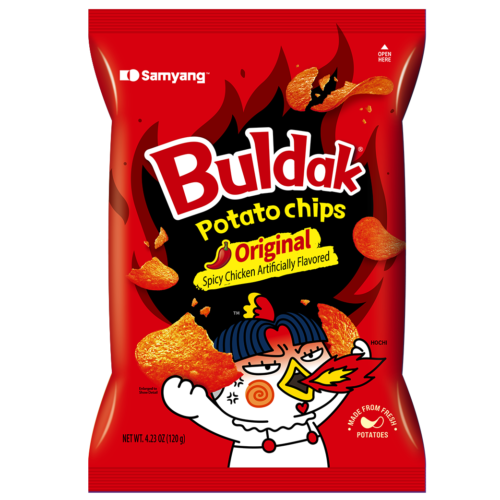 Samyang Buldak čips okus Original hot chicken 55g