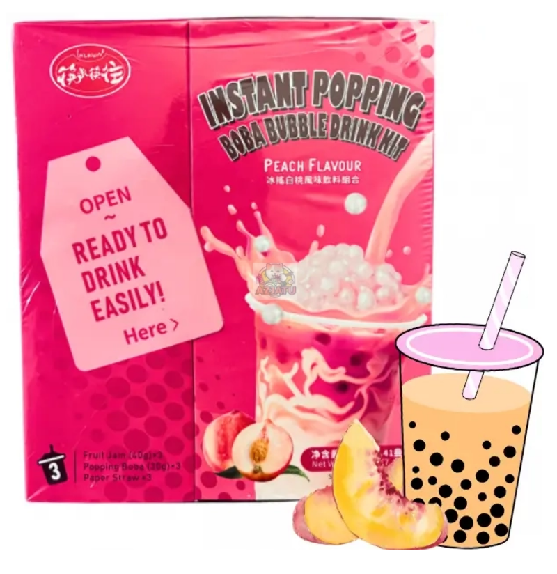 KLKW Bubble Tea kit okus Breskve 210g za izradu kod kuće